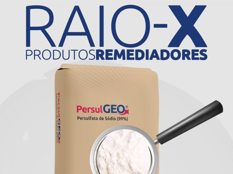 Raio X Produtos Remediadores: PersulGEO
