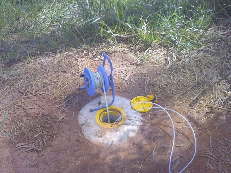 Instalação de Poços de Monitoramento