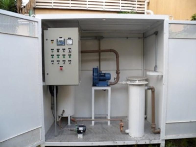 Remediação com Sistema de Extração de Vapores no Solo (SVE)